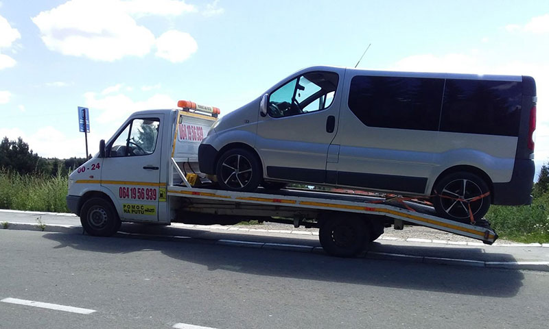 Šlepanje kombija Raška- Kopaonik